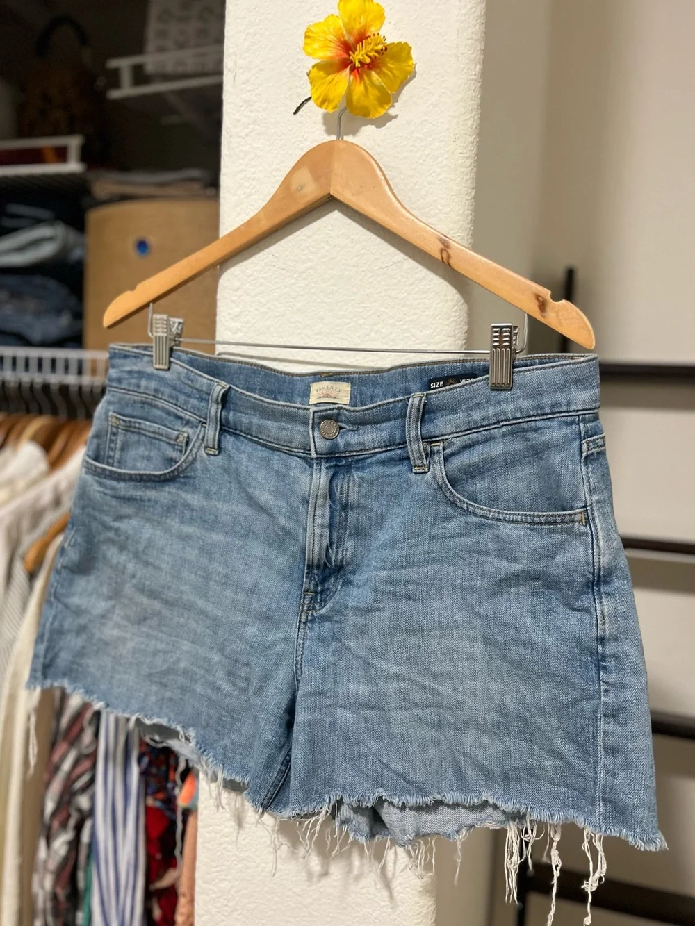 FAHERTY Denim Shorts